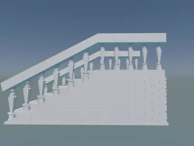 Modern Staircase Design 3D print model