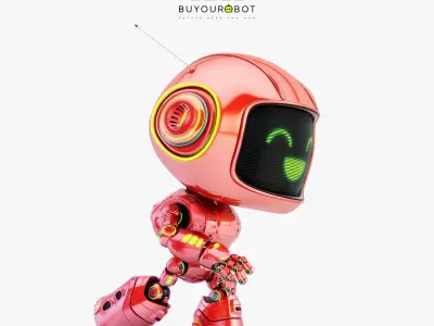 Lovely robot - companion XI 3D model