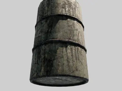 Japanese Fire Foam 3D model