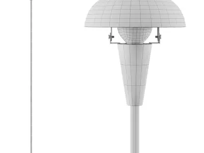 Tiny floor lamp by Fermliving 3D model