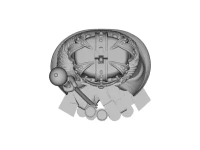 Royal Hip-Hop King Figurine Crowned Money Boss Character Model 3D print model