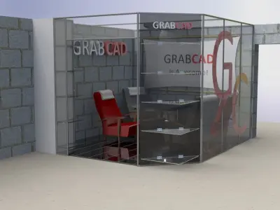 GrabCAD Mobile Office Free 3D model