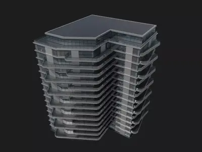 Vortex Tower 3D model