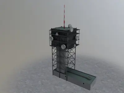 Bern High Rises Pack Low-poly 3D model