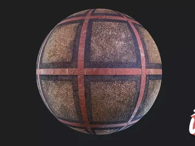 Cobblestones TILE 02 - Stonelake3D Texture