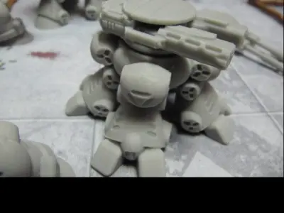 CHIBI-TECH SD - CENTURION CHASSIS 3D print model