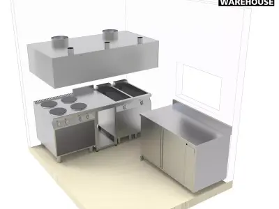 KITCHEN 56 3D model