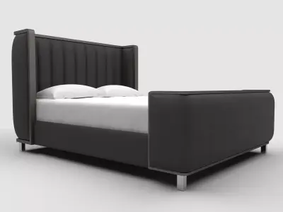 Sonder Living Ripley Bed Queen Size 3D model
