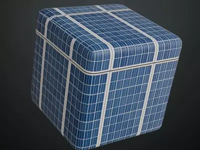 Solar Panel PBR Seamless Texture
