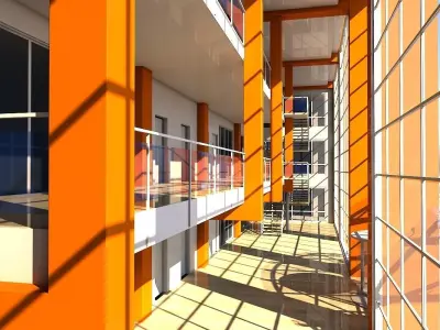 Building Interior 524 3D model