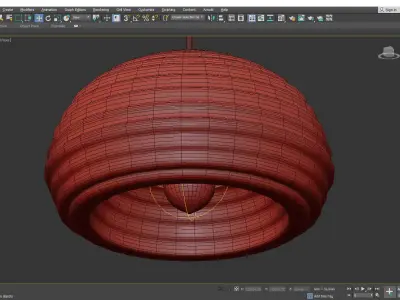 Splugen Brau Pendant Light Low-poly 3D model