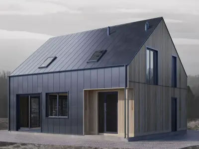 Realistic 3D House Model 1  3D model