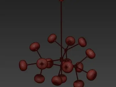 NABILA CHANDELIER 3D model