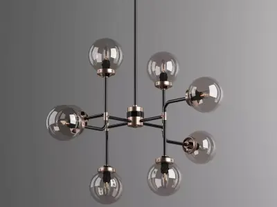 Ceiling light 3D model 83