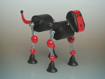 Robot Dog 3D model
