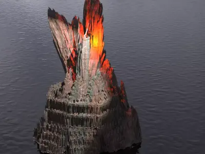 Dantes Devine comedy purgatory hive 3D model