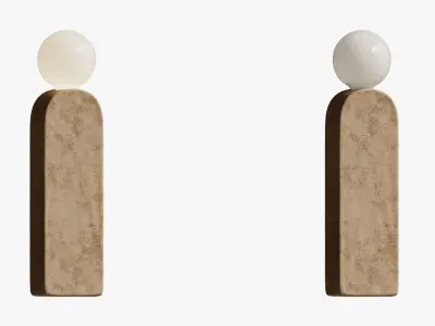 Handmade Mima Table Lamp 3D model