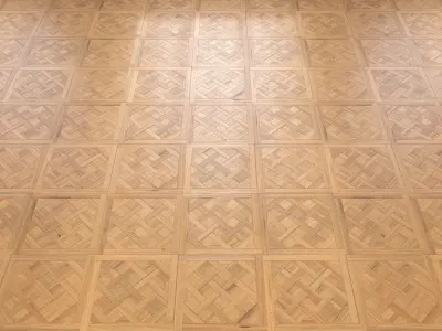 Parquet - Laminate - Wooden floor 2 in 1 Low-poly 3D model 207