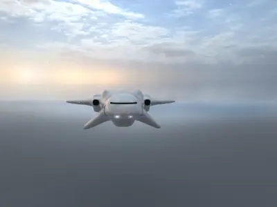 Explorer Spaceship 3D model