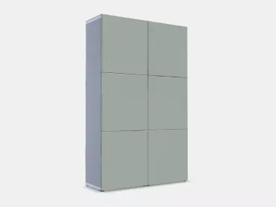 BESTA Storage combination with doors 56 Low-poly 3D model