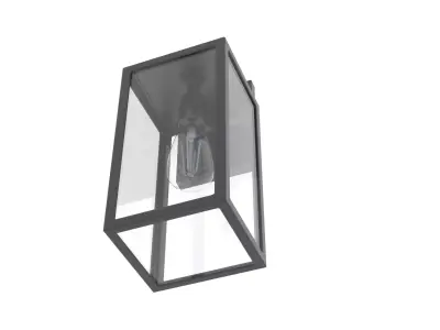 WALL LAMP Low-poly 3D model