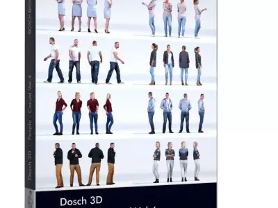 Dosch 3D - People - Casual Vol4 3D model
