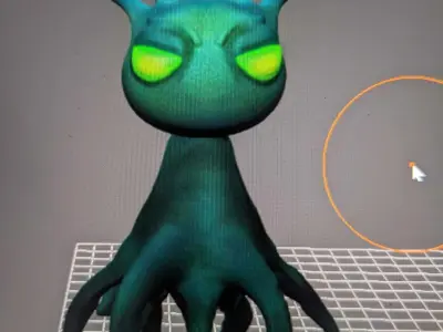 Creature Sculpt 3D print model