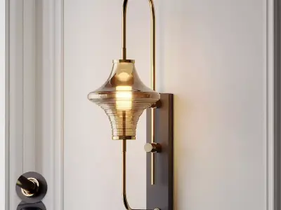 CAYMON Wall Sconce by Jaisons Emporio 3D model
