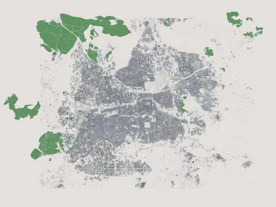 Gaziantep City Turkey 3D model