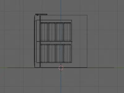 Coca-cola Mini Fridge Low-poly 3D model