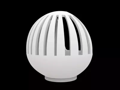 Sphere Lamp Shade 3D Printable Model 3D print model