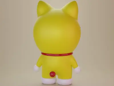 Doraemon 3D model