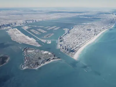 Miami 3D Model  3D model