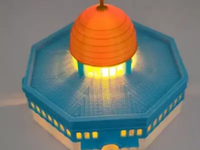 Al-Aqsa Mosque - Mescid-i Aksa 3D print model