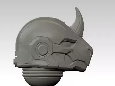 space helmet mkrhino prime 3d printable 3D print model