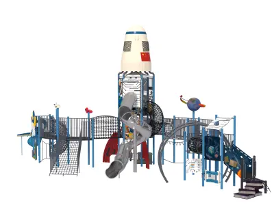 Playground for children 3D model