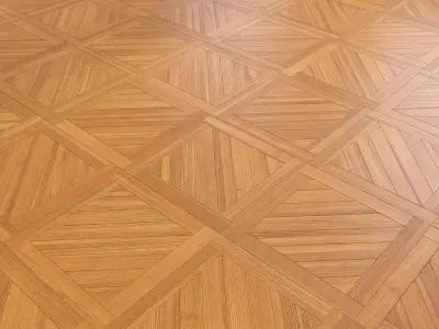 Parquet - Laminate - Wooden floor Low-poly 3D model 19