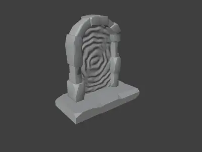 Magical Portal 3D model