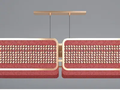 PARASOL LAMP SET 3D Model Pack