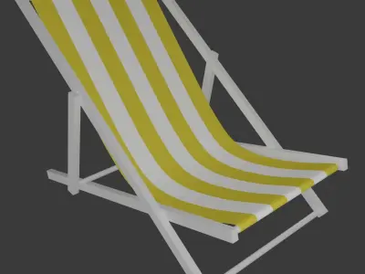 Beach Chair 3D model