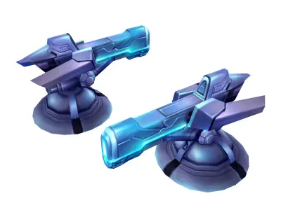 Rotating Fort - Common Fortress 01 3D model