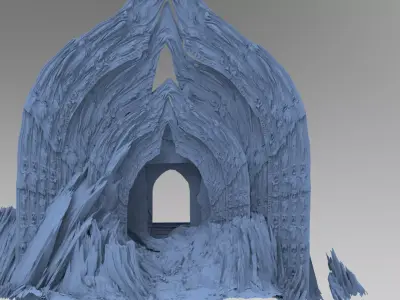 Dantes Redemption gateway 3D model