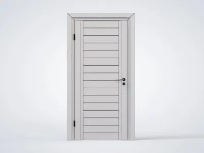 Doors Pack 4 Low-poly 3D model