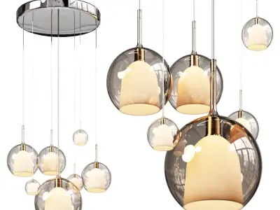Kasanto Chandelier Lamp 3D model