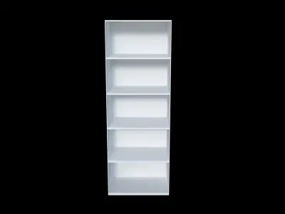 Wardrobe bookcase Free 3D model
