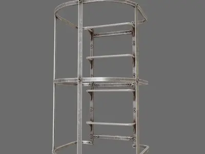 ladder system  3D model