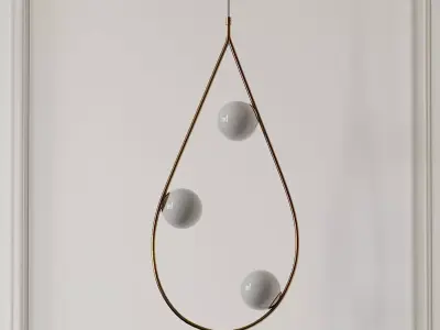 PEARLS PENDANT by Pholc 3D model