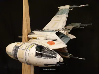 starwars Y-wing and B-wing 3D Model Pack