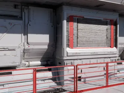  Sci-Fi Hall full clean textured 