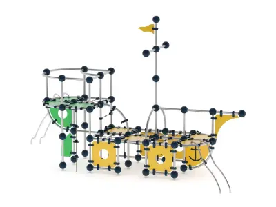 Lappset Carraxx Play Ship 3D model